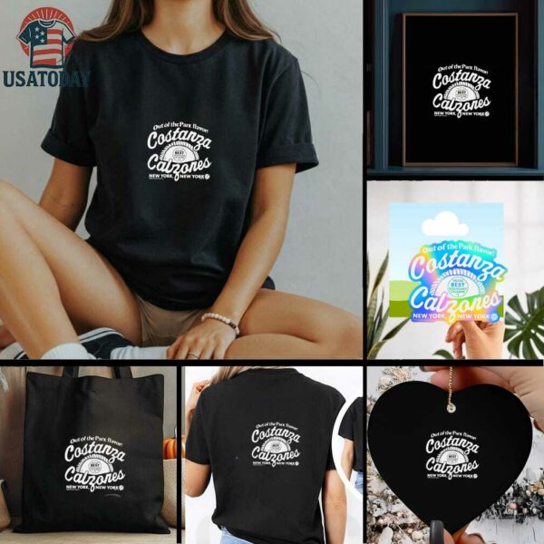 Out of the Park flavor Costanza’s Calzones shirt