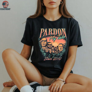 PMT Mount Rushmore Pardon My Take T Shirts