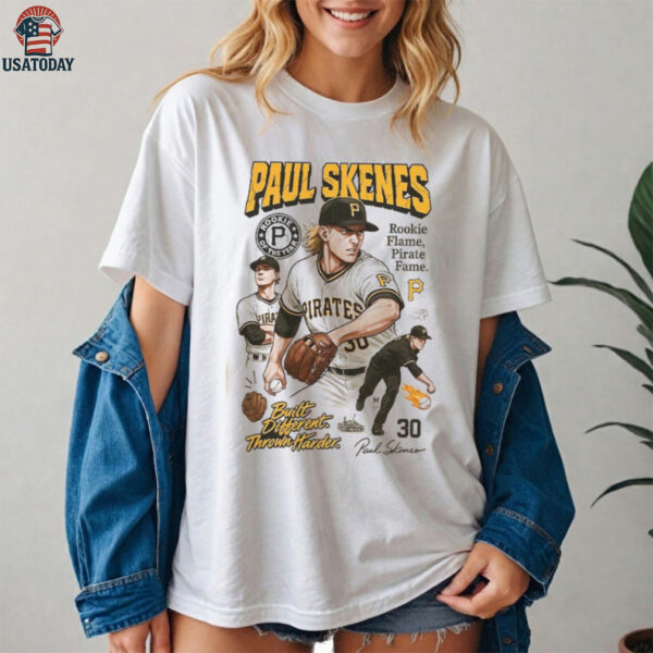 Paul Skenes Vintage 90s Pittsburgh Pirates MLB shirt