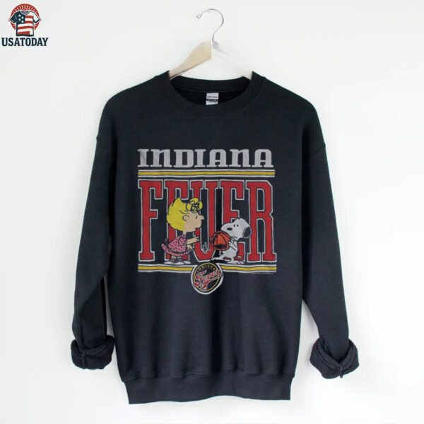 Peanuts Sally Snoopy Indiana Fever WNBA Basketball shirt
