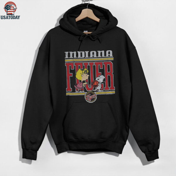 Peanuts Sally Snoopy Indiana Fever WNBA Basketball shirt
