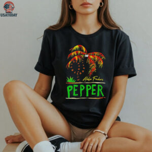 Pepper twisted palm aloha fuckers shirt
