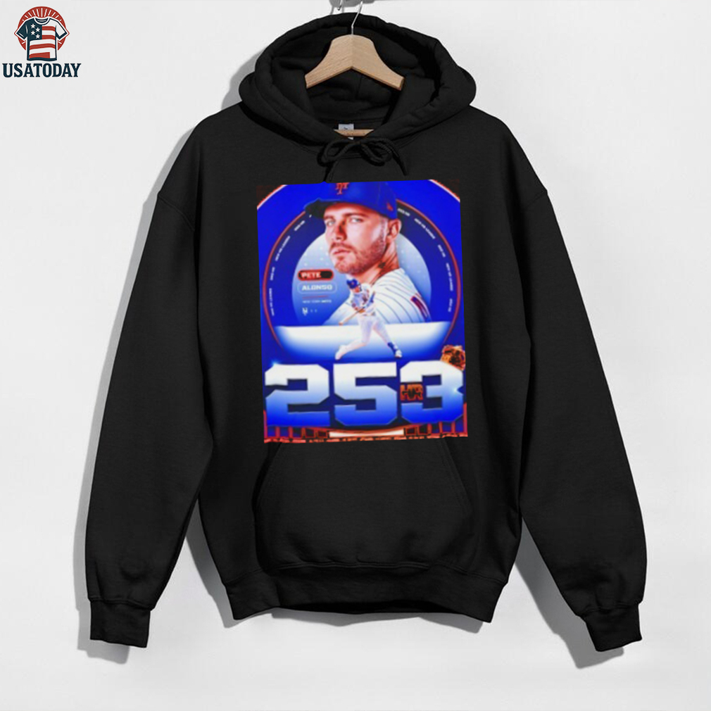 Pete Alonso Home Run King of Queens with 253hr career blast shirt Pete Alonso Home Run King of Queens with 253hr career blast shirt