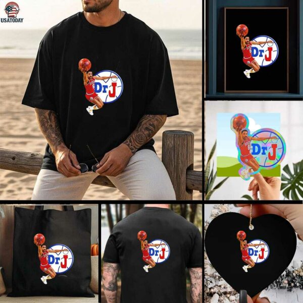 Philadelphia 76ers Dr. J Dunk shirt