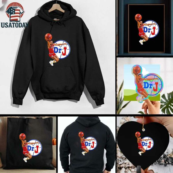 Philadelphia 76ers Dr. J Dunk shirt