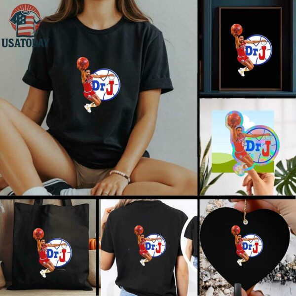 Philadelphia 76ers Dr. J Dunk shirt