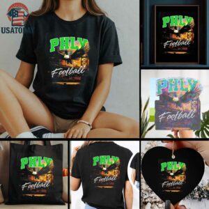 Philadelphia Eagle PHLY Football graphic shirt