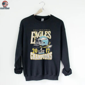 Philadelphia Eagles Fly Eagles Fly Super Bowl Lii Champions 2017 Shirt