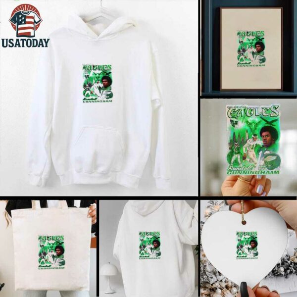 Philadelphia Eagles Randall Cunningham graphic shirt