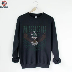 Philadelphia Football Skull Vintage Shirt