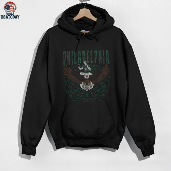 Philadelphia Football Skull Vintage Shirt