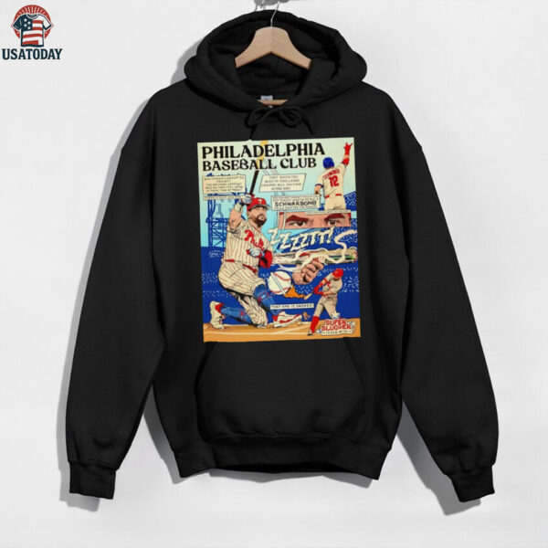 Philadelphia Phillies Baseball Club Kyle Schwarber super slugger shirt