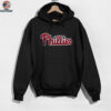 Philadelphia Phillies Stars Script Retro Chase Utley Tribute Shirt