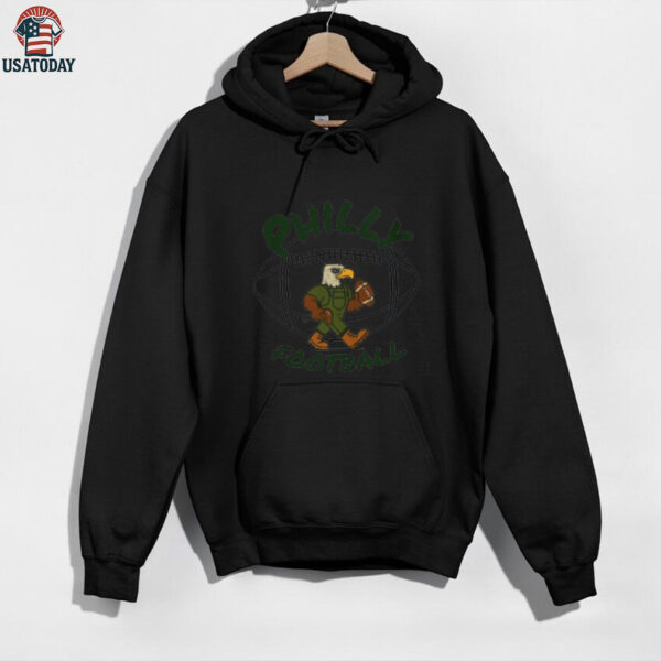 Philly Football Fan Tee or Philadelphia Eagles Inspired T Shirt