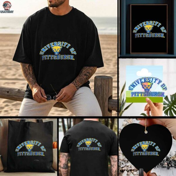 Pitt Panthers Black Pro Standard Classic T Shirt