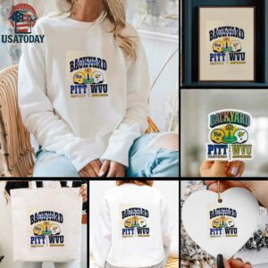 Pitt Panthers vs West Virginia Mountaineers Backyard Brawl 2025 Brown shirt