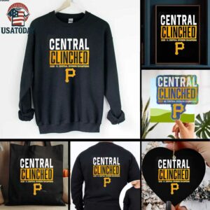Pittsburgh Pirates 2025 NL Central Division Champions shirt