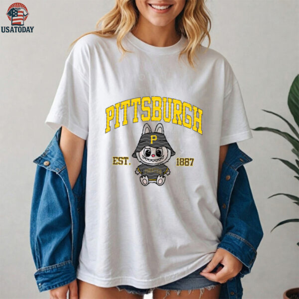 Pittsburgh Pirates Labubu Baseball Shirt