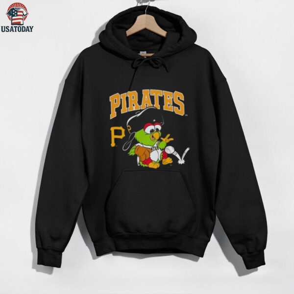 Pittsburgh Pirates Parrot Mascot Baseball T Shirt