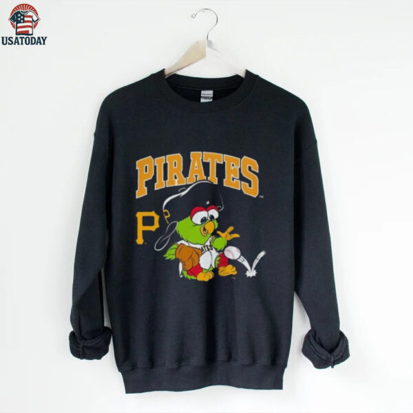 Pittsburgh Pirates Parrot Mascot Baseball T Shirt