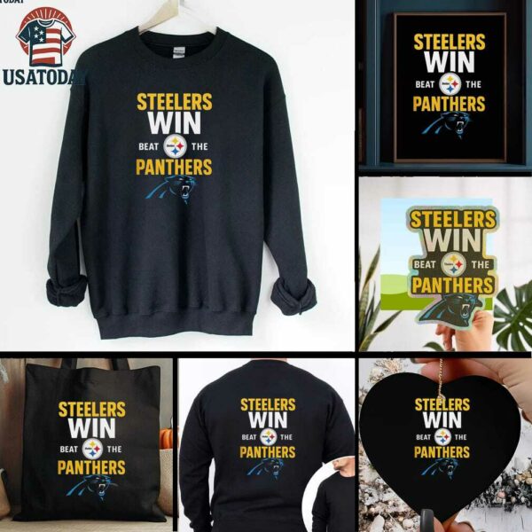 Pittsburgh Steelers Victory Beat The Panthers 2025 Shirt