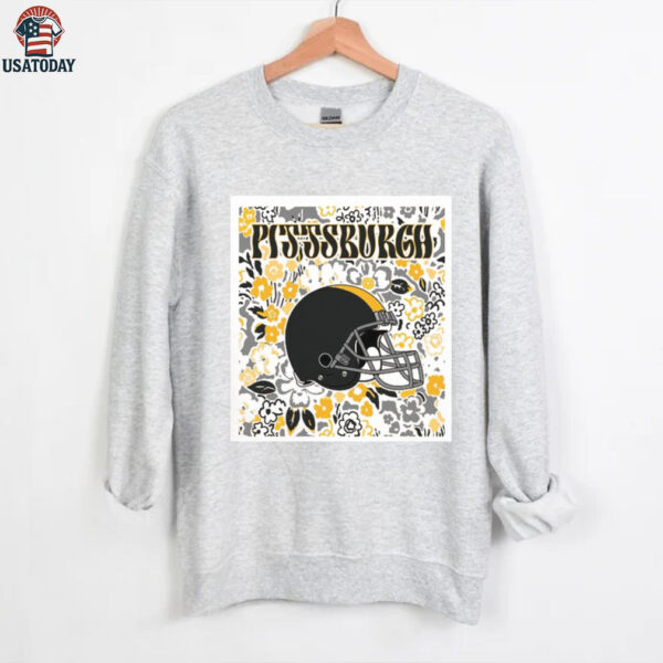 Pittsburgh Team Mascot Floral Spirit Shirt