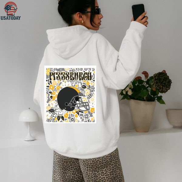 Pittsburgh Team Mascot Floral Spirit Shirt