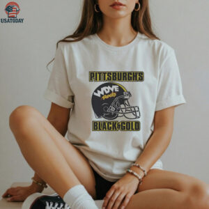 Pittsburgh black and gold shirt