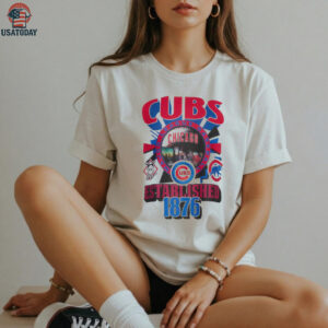Pro Standard Chicago Cubs Deco SJ T Shirt
