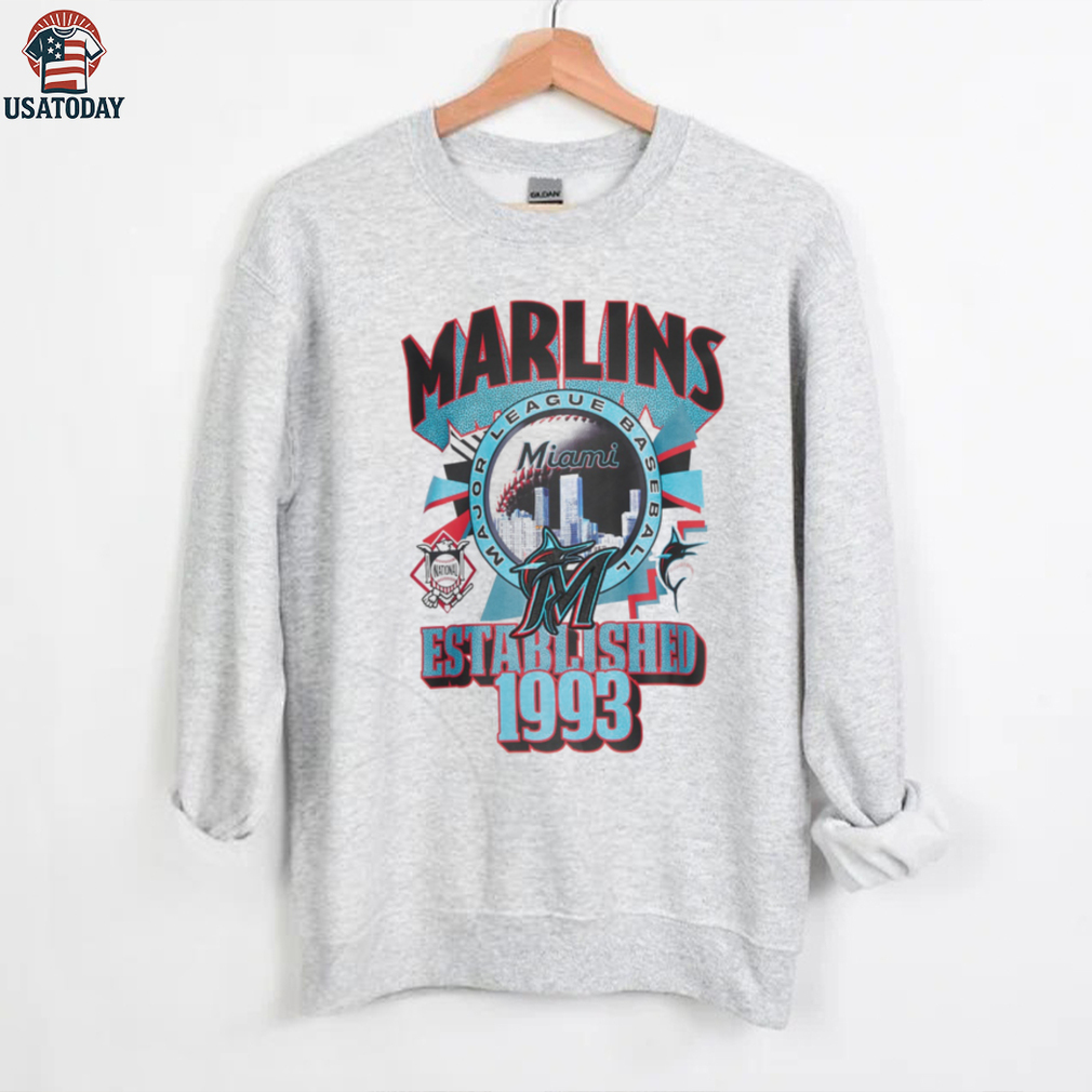 Pro Standard Miami Marlins Deco SJ T Shirt Pro Standard Miami Marlins Deco SJ T Shirt