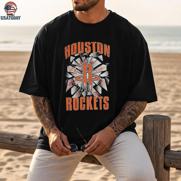Pro Standard Rockets Shattered Backboard T Shirt