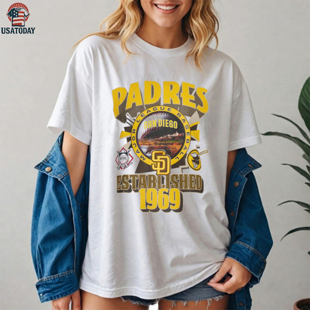 Pro Standard San Diego Padres Deco SJ T Shirt Pro Standard San Diego Padres Deco SJ T Shirt