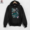 Profile Navy Seattle Mariners Big & Tall Split Zone T Shirt