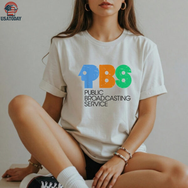 Protect PBS Logo Retro Public Broadcasting Service Shirt