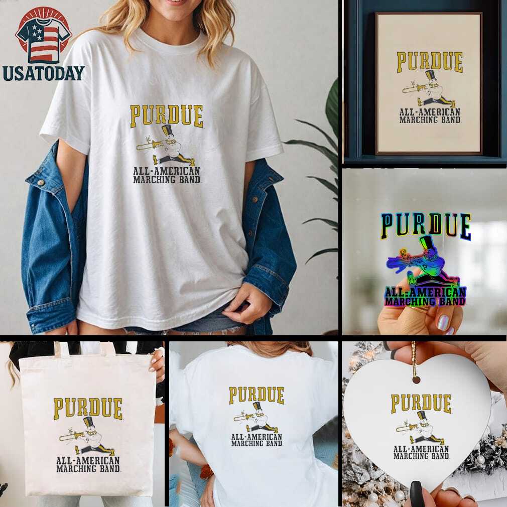 Purdue All American Marching Band shirt Purdue All American Marching Band shirt
