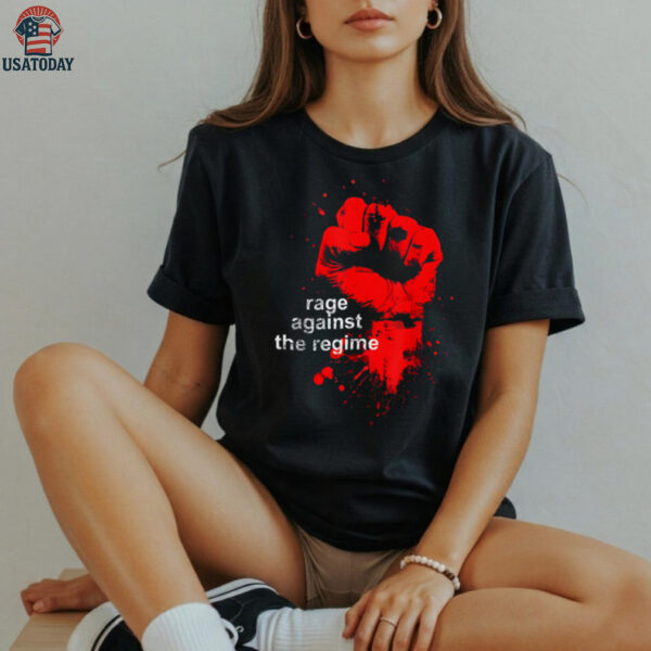 Rage Against The Regime Protest, Political Resistance Shirt
