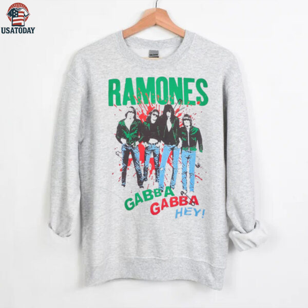 Ramones Gabba Gabba Hey T Shirt