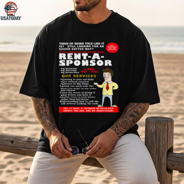 Rent  A   Sponsor Shirt