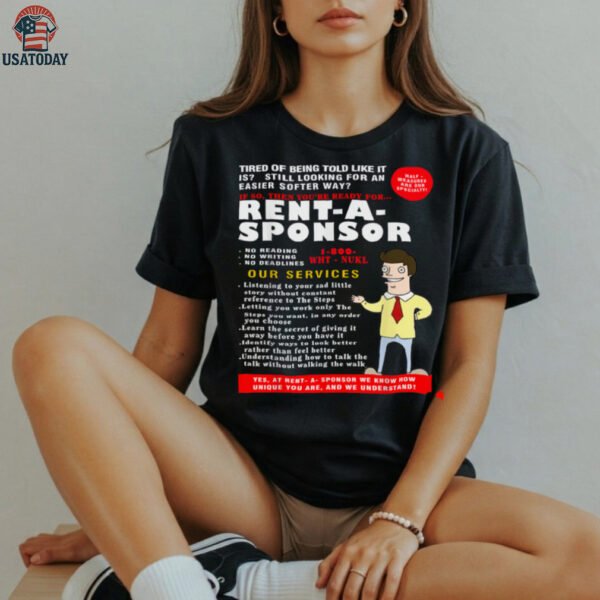 Rent  A   Sponsor Shirt