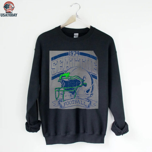 Retro 90s Style Seattle Football Game Day Shirt