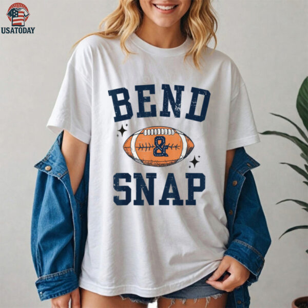 Retro Bend And Snap Football Game Day Touchdown Season Shirt