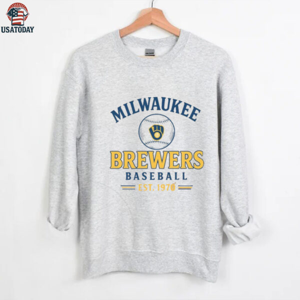 Retro Milwaukee Baseball est 1970 Shirt