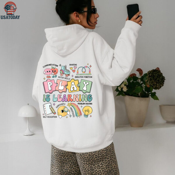 Retro Play Is Learning Kindergarten Teacher Team Shirt