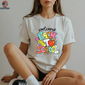 Retro Welcome Back To School Teacher Appreciation Boys Girls Shirt