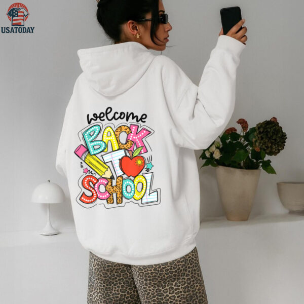 Retro Welcome Back To School Teacher Appreciation Boys Girls Shirt
