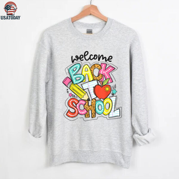 Retro Welcome Back To School Teacher Appreciation Boys Girls Shirt
