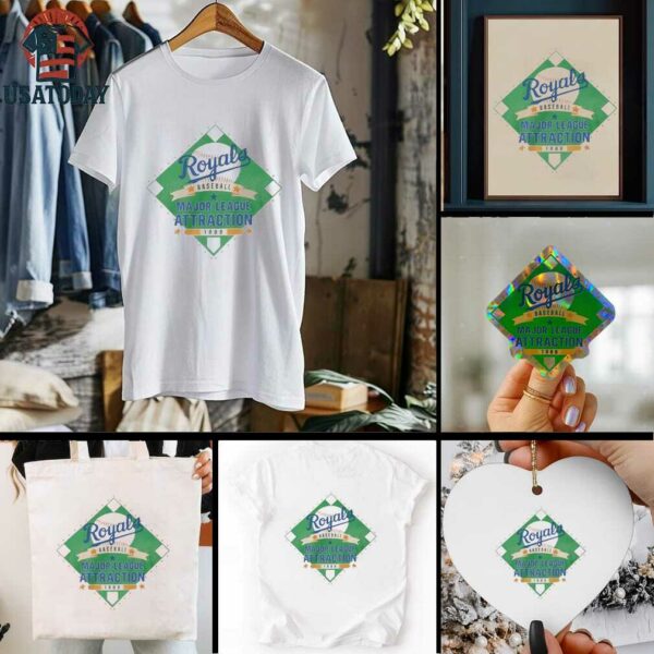 Riley Green Royals Baseball Major League Attraction 1988 Shirt