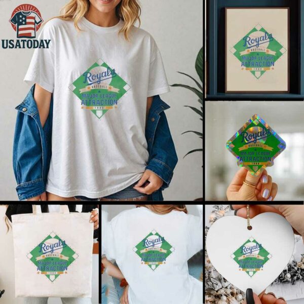 Riley Green Royals Baseball Major League Attraction 1988 Shirt