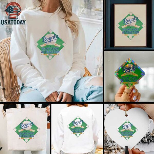 Riley Green Royals Baseball Major League Attraction 1988 Shirt