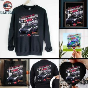 Ross Chastain Checkered Flag Sports 2025 Coca Cola 600 Race Winner T Shirt